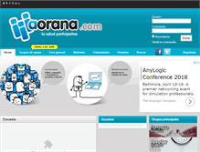 Tablet Screenshot of aorana.com